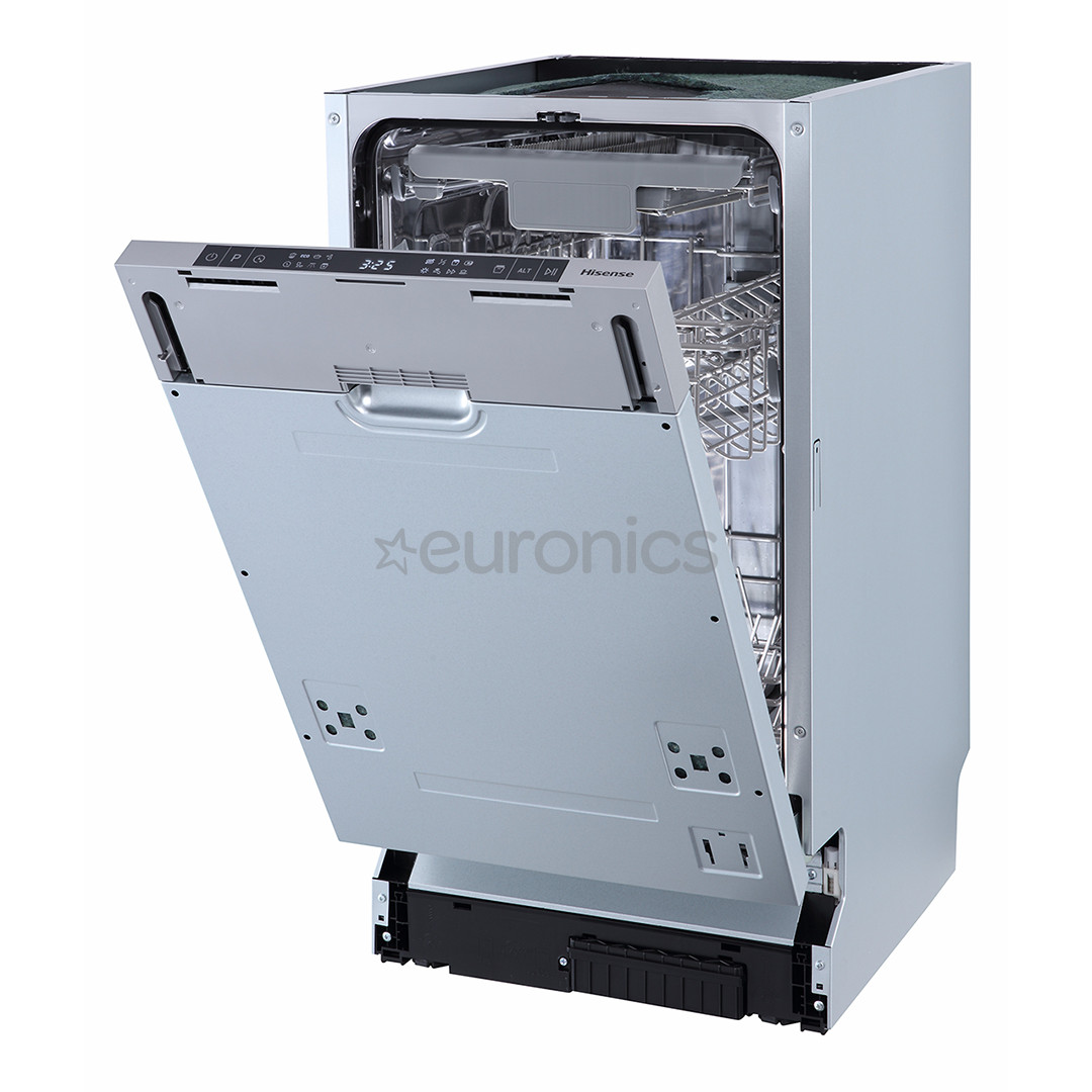 Hisense, 10 комплектов посуды - Интегрируемая посудомоечная машина
