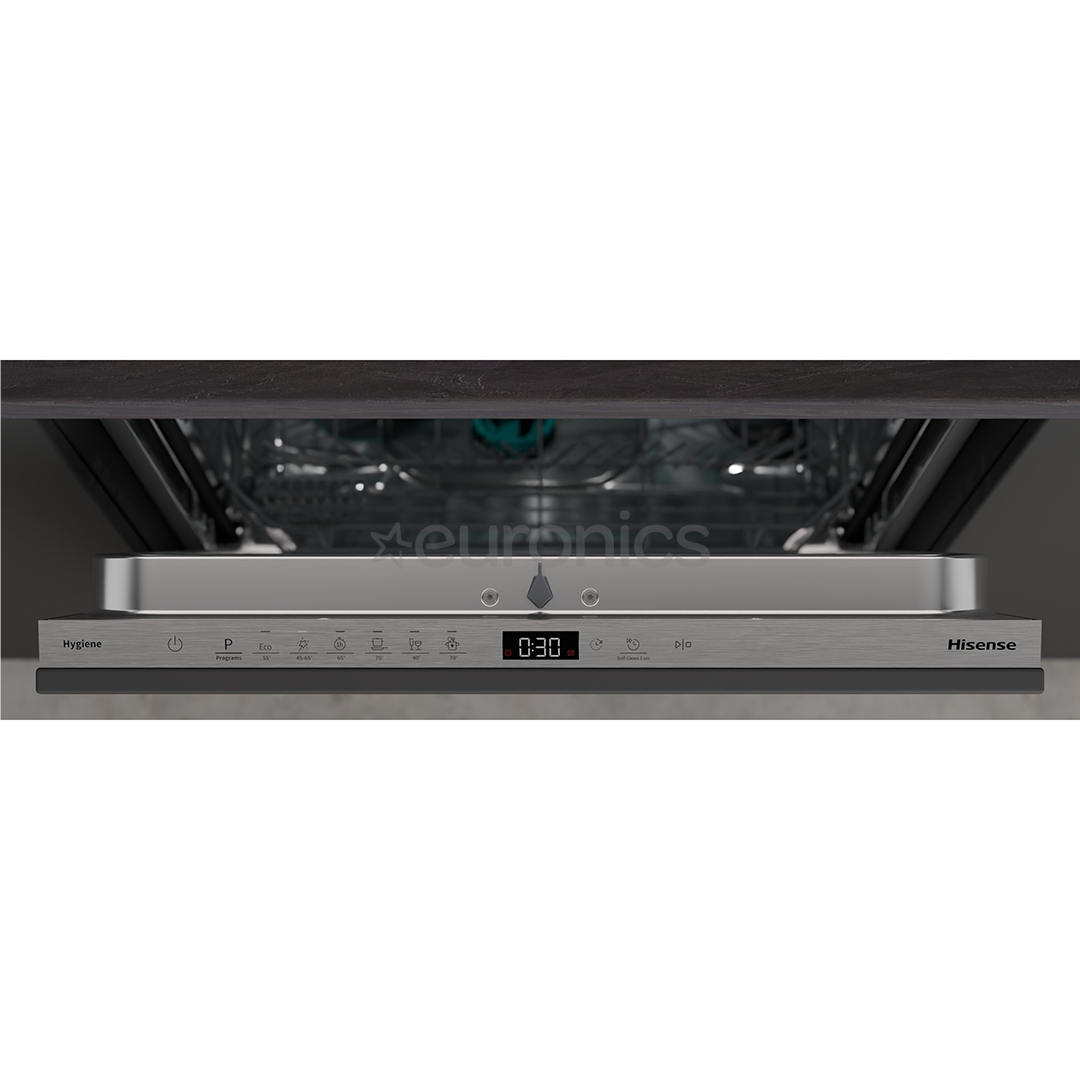 Hisense, 16комплектов посуды - Интегрируемая посудомоечная машина