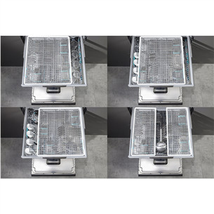 Hisense, 16 komplekti - Iebūvējama trauku mazgājamā mašīna