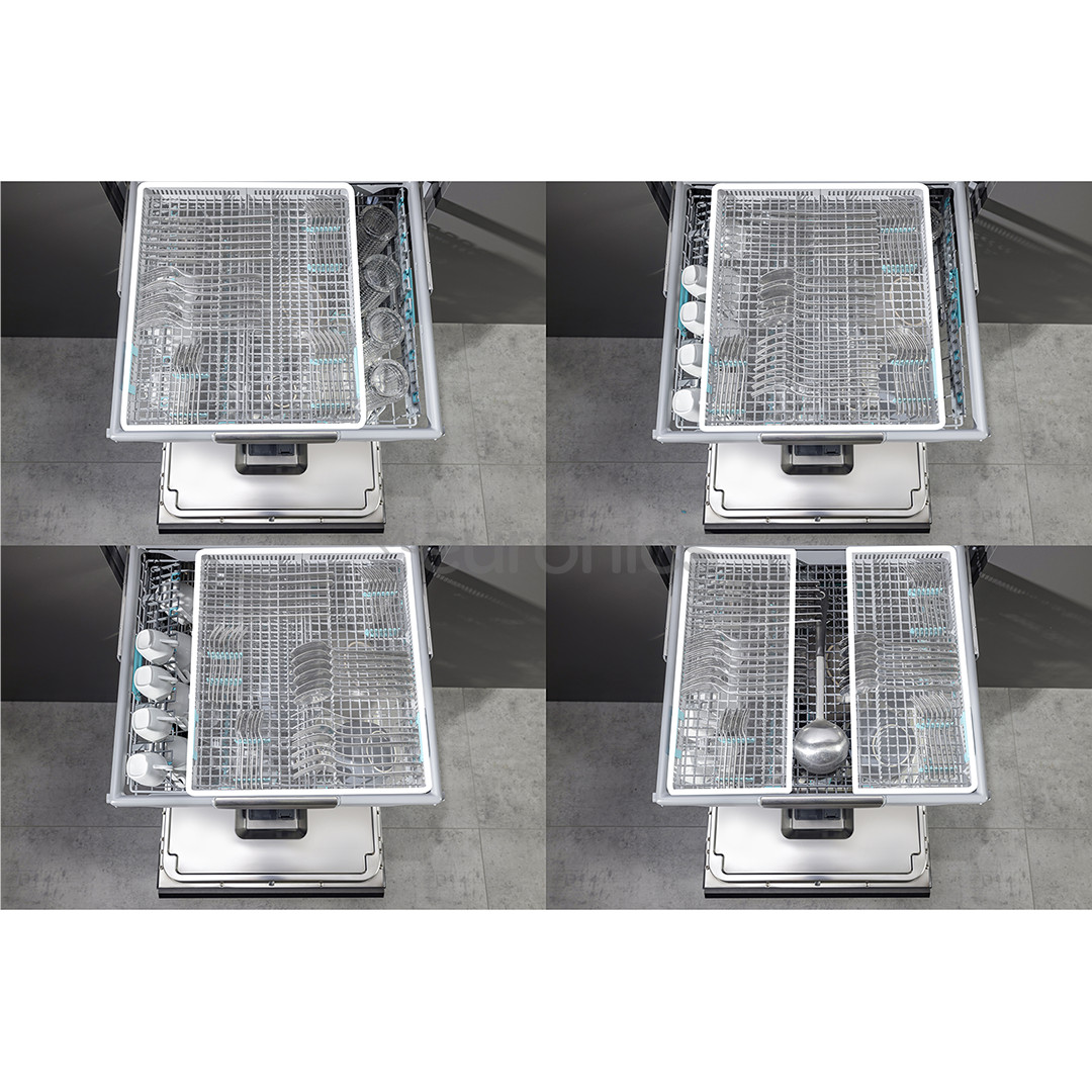 Hisense, 16 komplekti - Iebūvējama trauku mazgājamā mašīna