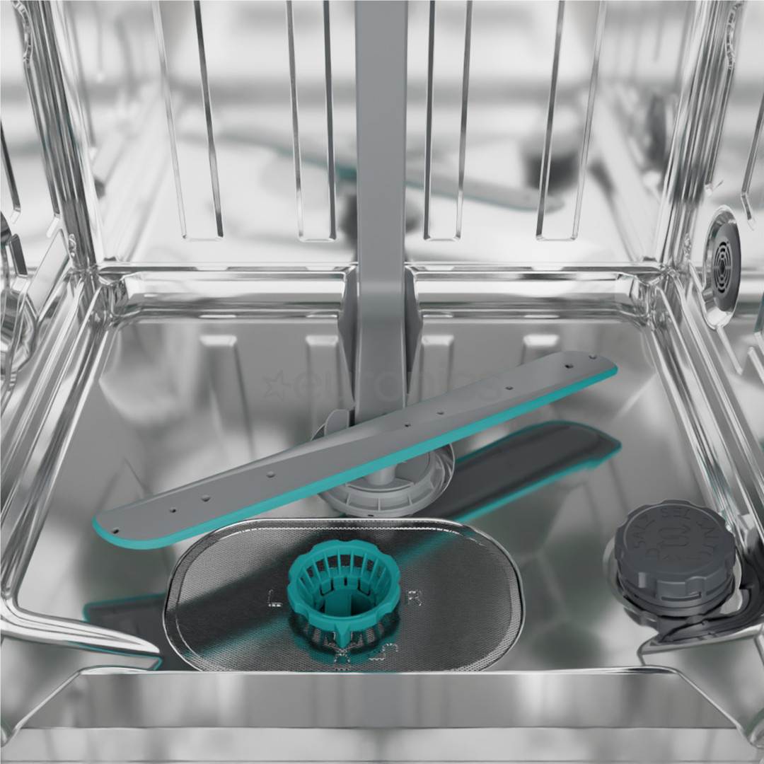 Hisense, 16 komplekti - Iebūvējama trauku mazgājamā mašīna