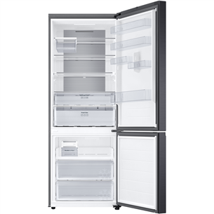 Samsung, NoFrost, 538 L, augstums 203 cm, melna - Ledusskapis
