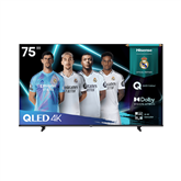 Hisense E7Q, 75'', 4K UHD, QLED, black - TV