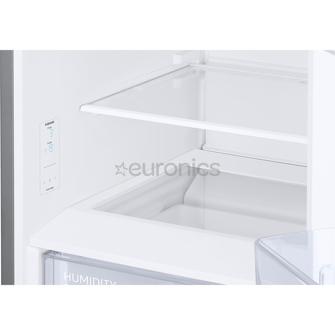 Samsung, No Frost, 344 L, augstums 186 cm, sudraba - Ledusskapis