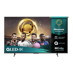 Hisense E7Q PRO, 65'', 4K UHD, QLED, black - TV 65E7QPRO