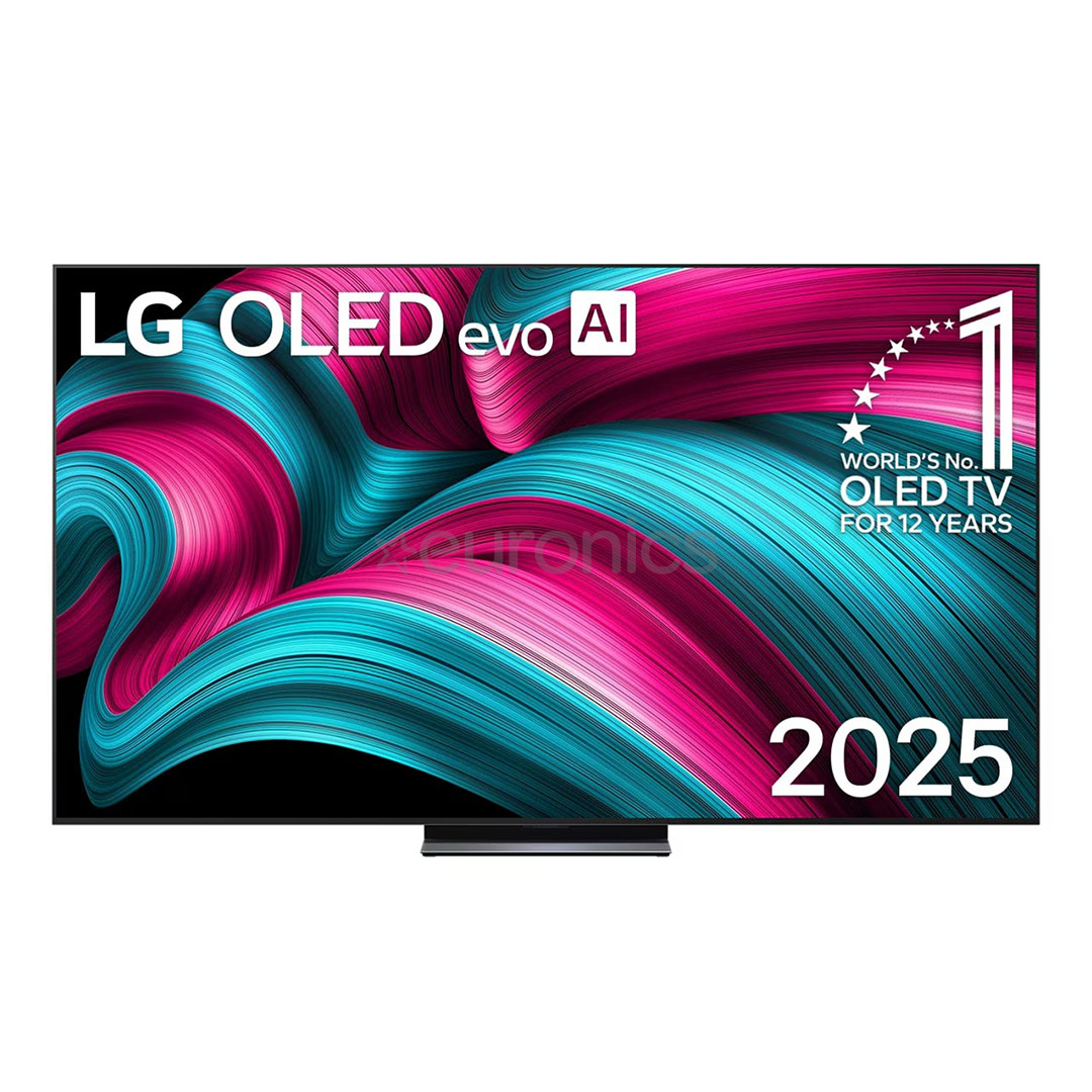 LG OLED evo AI C5, 83'', 4K UHD, OLED, black - TV