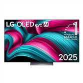 LG OLED evo AI C5, 77'', 4K UHD, OLED, черный - Телевизор