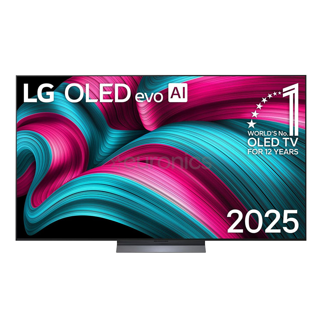 LG OLED evo AI C5, 77'', 4K UHD, OLED, black - TV