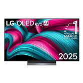 LG OLED evo AI C5, 55'', 4K UHD, OLED, черный - Телевизор