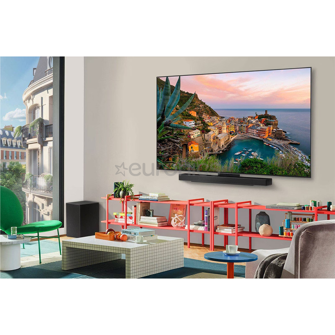 LG OLED evo AI C5, 55'', 4K UHD, OLED, черный - Телевизор
