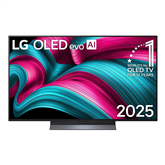 LG OLED evo AI C5, 48'', 4K UHD, OLED, black - TV