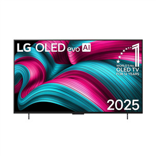 LG OLED evo AI C5, 42'', 4K UHD, OLED, melna - Televizors OLED42C52LA.AEU