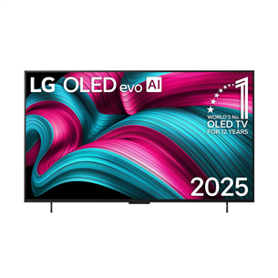 LG OLED evo AI C5, 42'', 4K UHD, OLED, black - TV OLED42C52LA.AEU