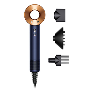 Dyson Supersonic Curly+Coily, 1600 W, blue/copper - Hair dryer SUPERSONIC.PBLRCO