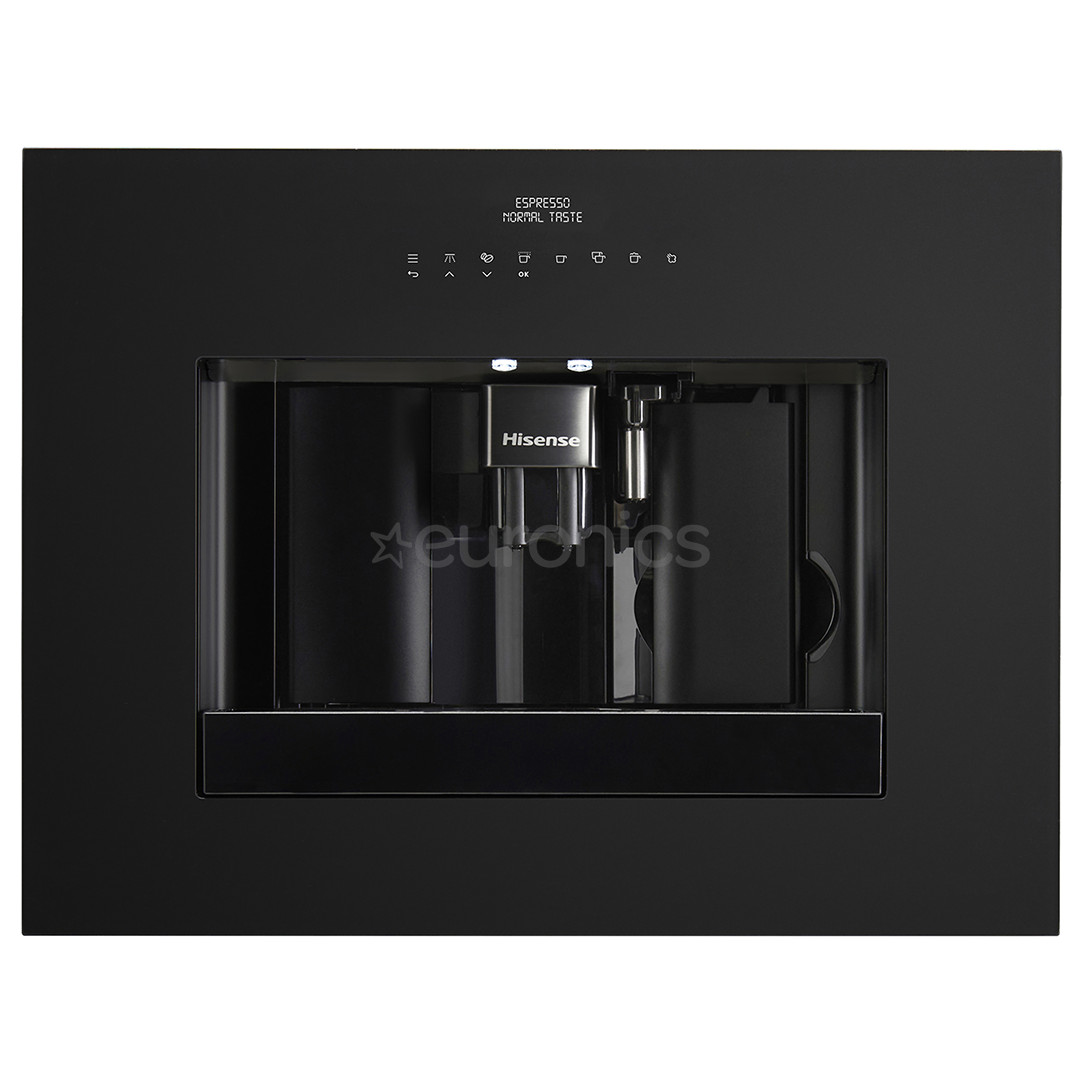 Hisense, black - Built-in espresso machine