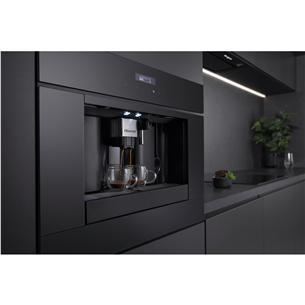 Hisense, black - Built-in espresso machine