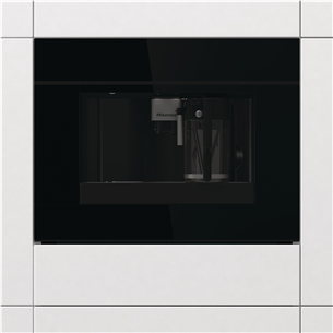 Hisense, black - Built-in espresso machine