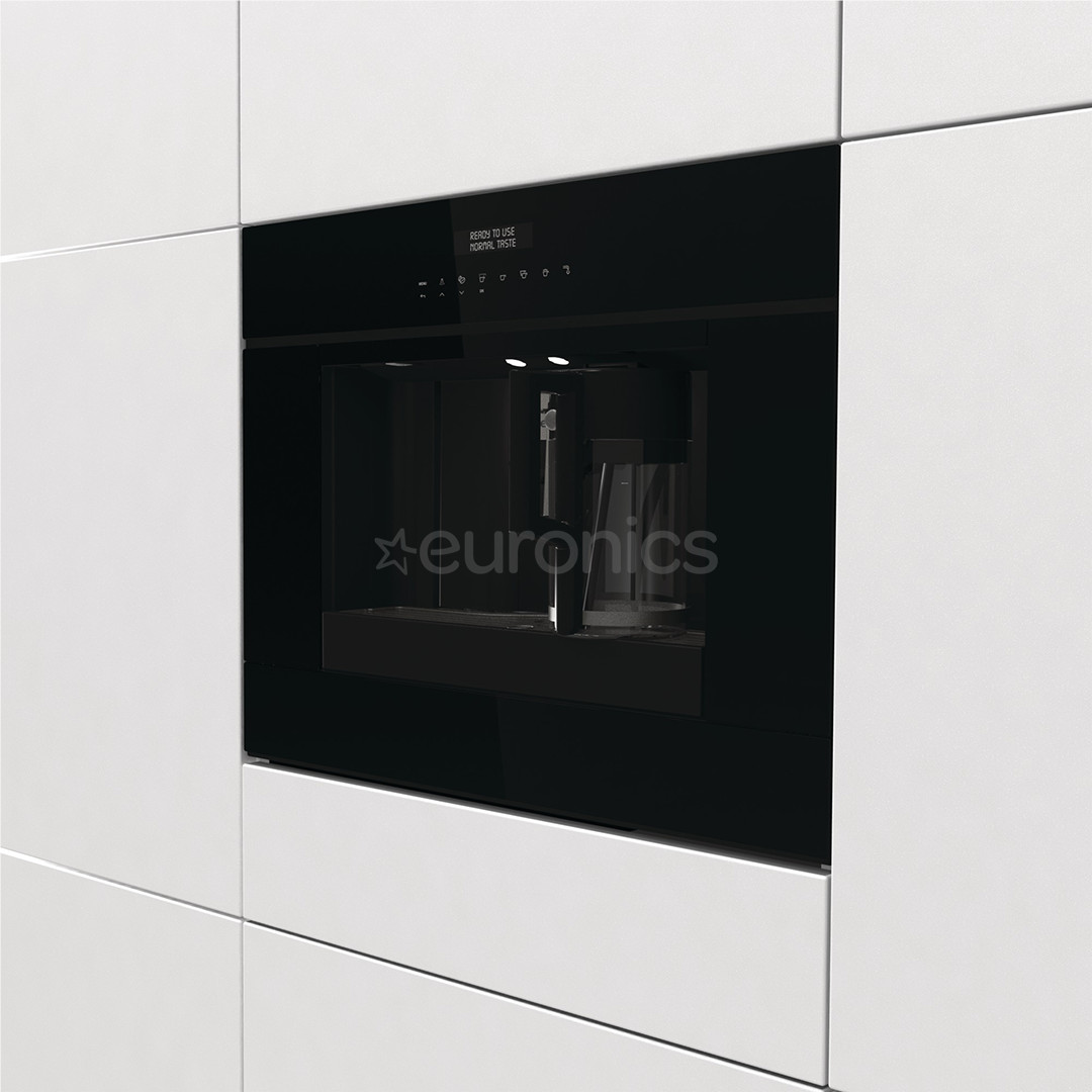 Hisense, black - Built-in espresso machine