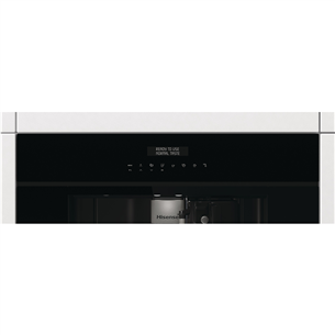 Hisense, black - Built-in espresso machine