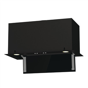 Hisense, 650 м³/ч, ширина 60 см, черный - Интегрируемая вытяжка