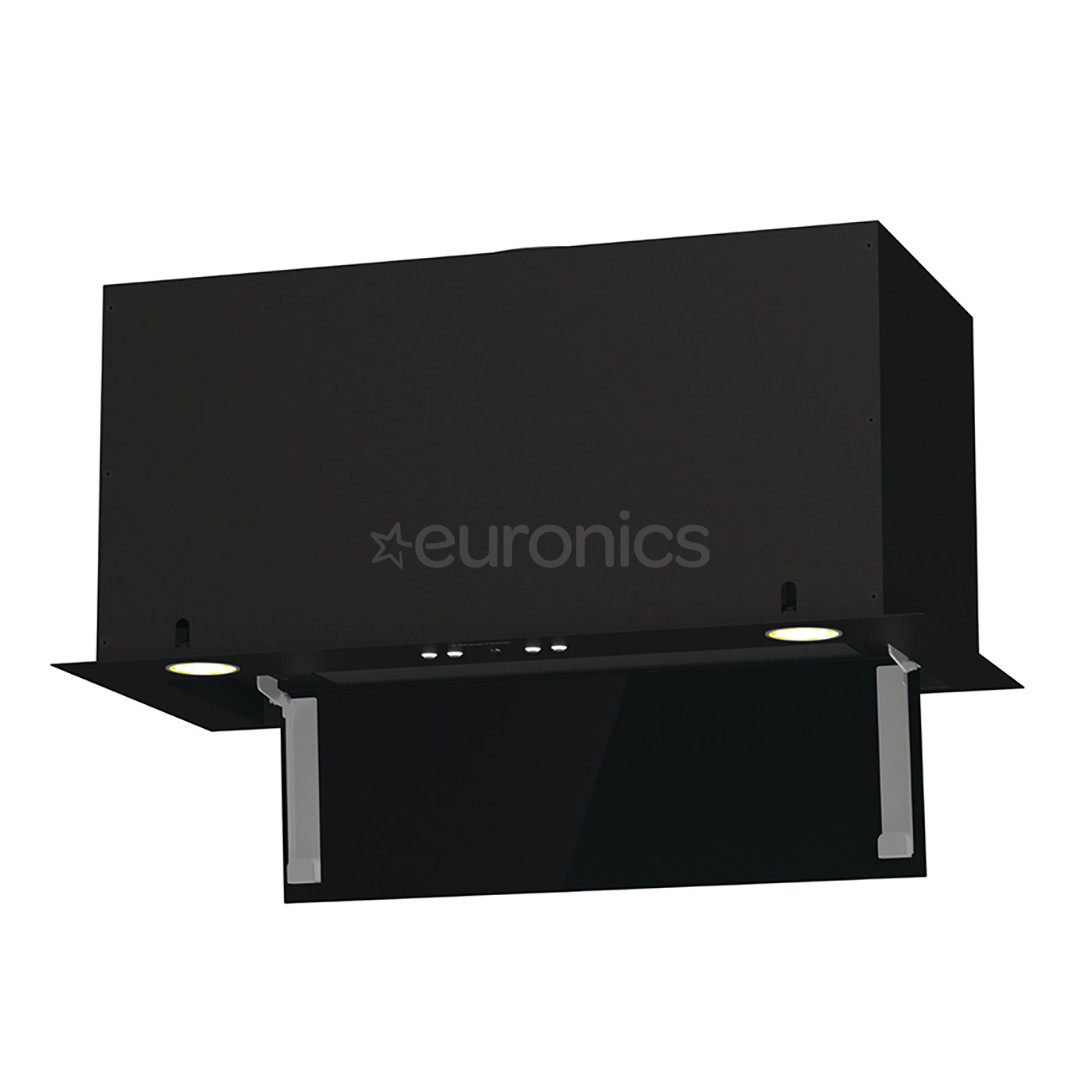 Hisense, 650 м³/ч, ширина 60 см, черный - Интегрируемая вытяжка