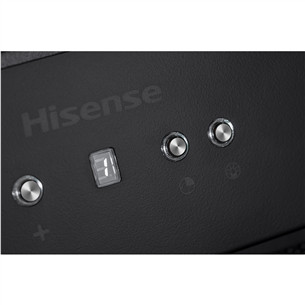 Hisense, 650 м³/ч, ширина 60 см, черный - Интегрируемая вытяжка