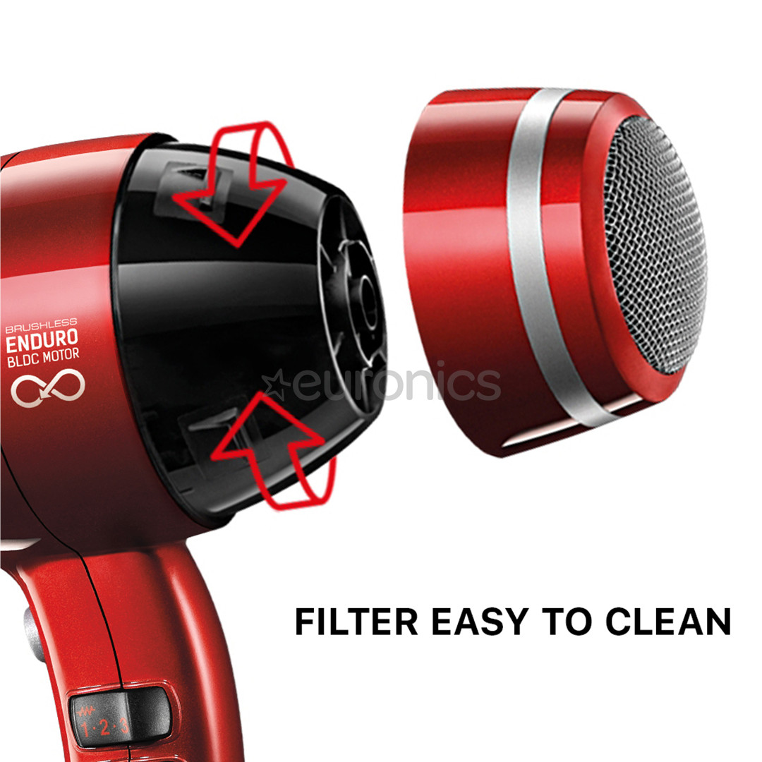 Valera Swiss Power4ever, 2400 W, red - Hair dryer