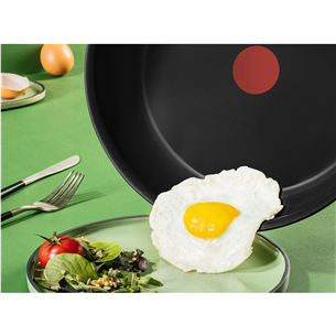 Tefal Renew, 24 cm, melna - Panna cepšanai