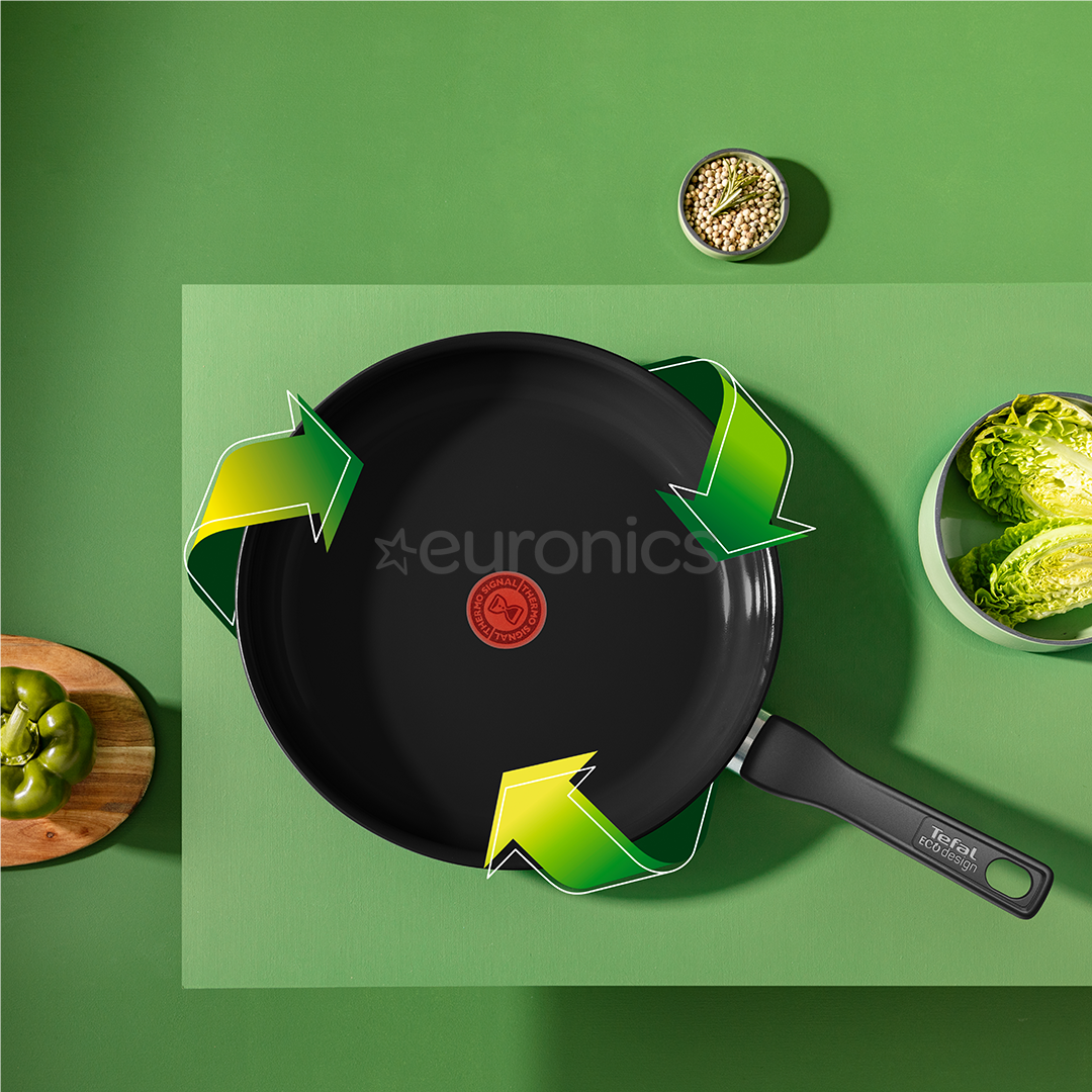 Tefal Renew, 24 cm, melna - Panna cepšanai
