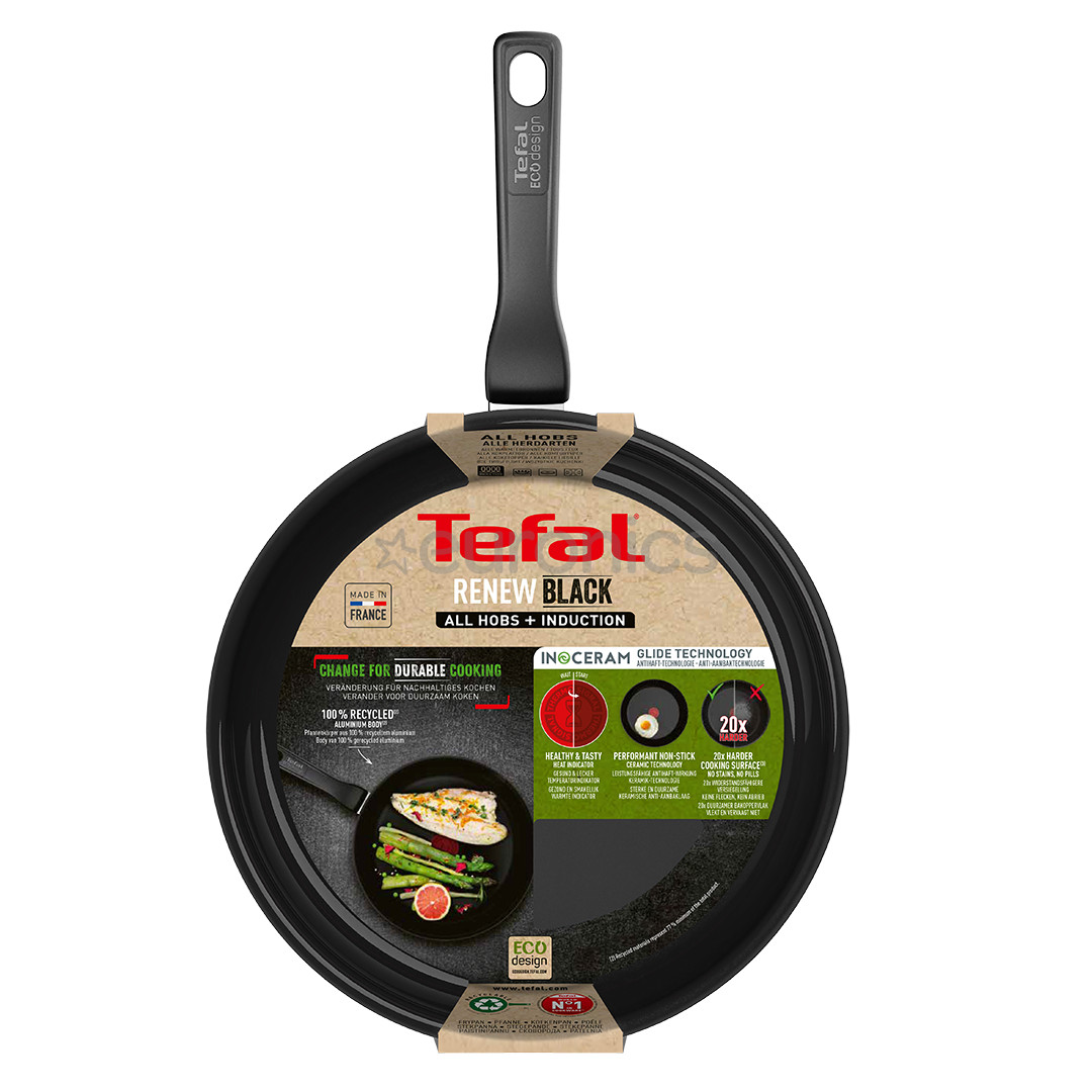 Tefal Renew, 28 cm, melna - Panna cepšanai