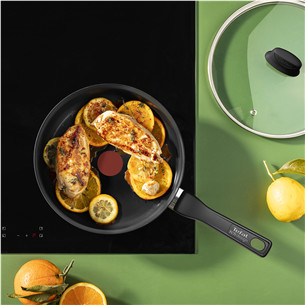 Tefal Renew, 24 см, черный - Сотейник