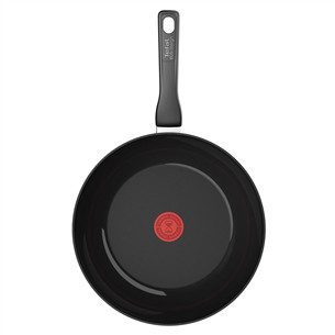 Tefal Renew, 28 cm, melna - Vokpanna