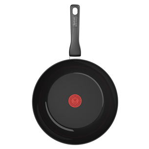 Tefal Renew, 28 cm, melna - Vokpanna