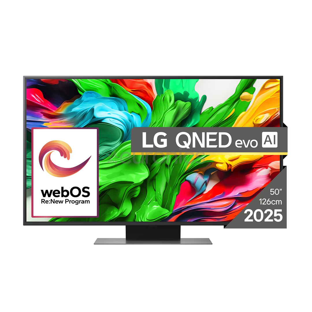 LG QNED86 evo AI, 50'', 4K UHD, QNED, Mini LED, black - TV