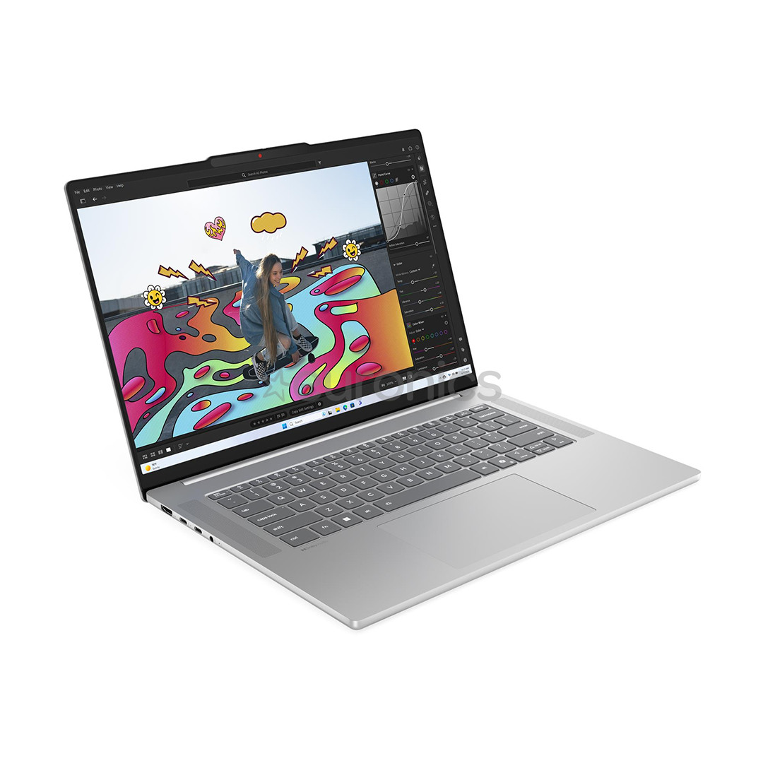 Lenovo IdeaPad Slim 5 15ARP10, 15,1'', WQXGA, OLED, Ryzen 5, 16 GB, 512 GB, ENG, pelēka - Portatīvais dators