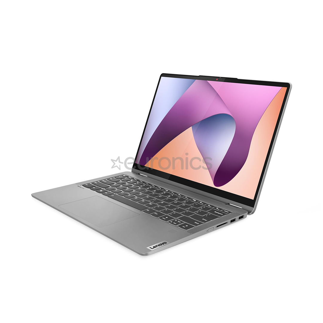 Lenovo IdeaPad Flex 5 14ABR8, 14'', WUXGA, Ryzen 7, 16 GB, 512 GB, ENG, pelēka - Portatīvais dators
