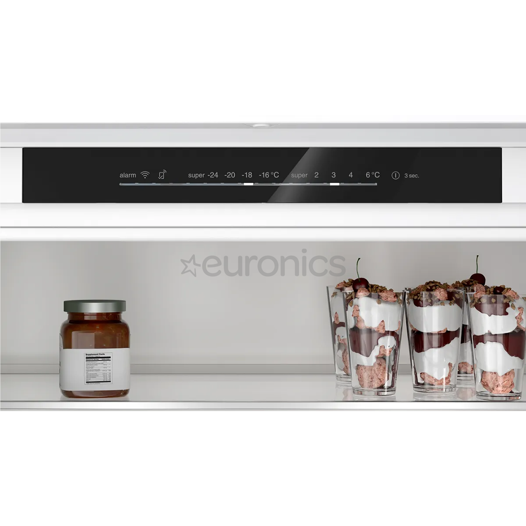 Bosch Seeria 2, NoFrost, 383 л, высота 194 см - Интегрируемый холодильник