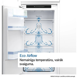 Bosch Series 2, NoFrost, 383 L, height 194 cm - Built-in refrigerator