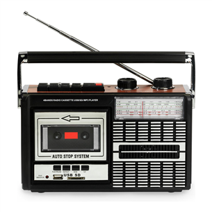 Ricatech PR85, melna/brūna - Radio PR85