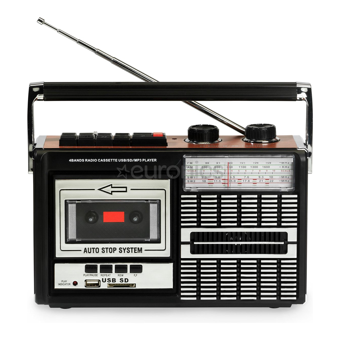 Ricatech PR85, melna/brūna - Radio