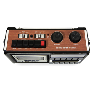 Ricatech PR85, melna/brūna - Radio
