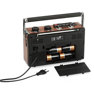 Ricatech PR85, melna/brūna - Radio