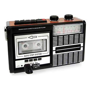 Ricatech PR85, melna/brūna - Radio