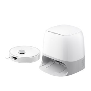 Roborock QRevo Curv, сухая и влажная уборка, белый - Робот-пылесос
