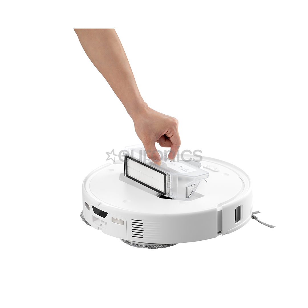 Roborock QRevo Curv, сухая и влажная уборка, белый - Робот-пылесос