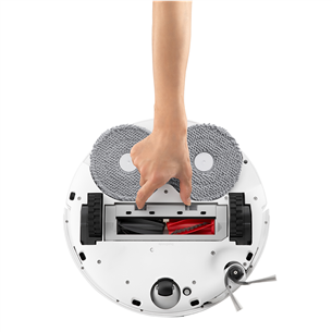 Roborock QRevo Curv, сухая и влажная уборка, белый - Робот-пылесос