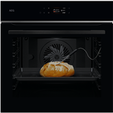 AEG 7000 Series MealAssist, 71 L, pirolītiskā tīrīšana, melna - Iebūvējama elektriskā cepeškrāsns