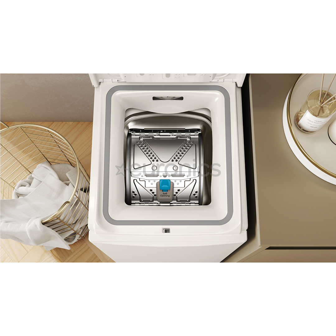 Whirlpool, 6.5 kg, depth 60 cm, 1200 rpm - Top loading washing machine