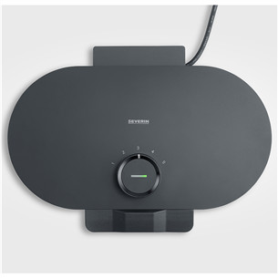 Severin, 1200 W, black - Waffle maker