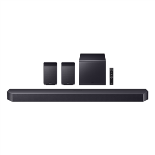 Samsung Q-Series HW-Q990F, 11.1.4, melna - SoundBar mājas kinozāle HW-Q990F/EN